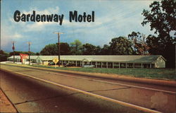 Gardenway Motel Postcard