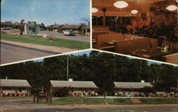 Brer Rabbit Motel and Dining Room Dublin, GA Postcard Postcard Postcard