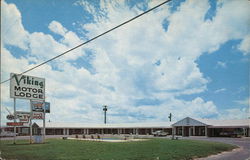 Viking Motor Lodge Postcard