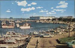 Burnham Park Yacht Harbor Postcard