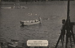 The Lake Johnsonburg, NJ Postcard Postcard Postcard