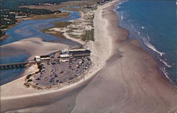 Expanse of White Sand Beach Ogunquit, ME Postcard Postcard Postcard