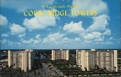 Coral Ridge Towers Fort Lauderdale, FL Postcard Postcard Postcard