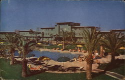 View of Hotel Flamingo Postcard
