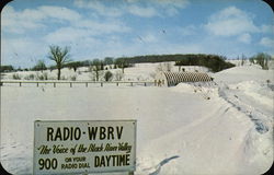 RBRV Radio - Dial 900 Daytime Lowville, NY Postcard Postcard Postcard