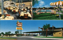 Villa Capri Motor Hotel Austin, TX Postcard Postcard Postcard