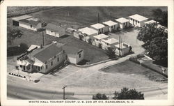 White Hall Tourist Court and Grade A Restaurant Postcard