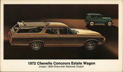 1972 Chevelle Concours Estate Wagon Postcard