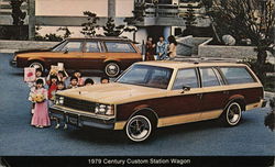 1970 Century Custom Station Wagon Postcard