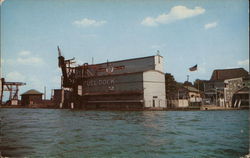 Clayton Coal Docks Postcard