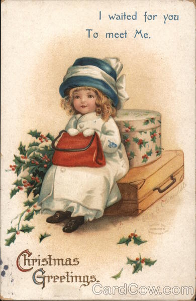 Christmas Greetings Ellen Clapsaddle Children