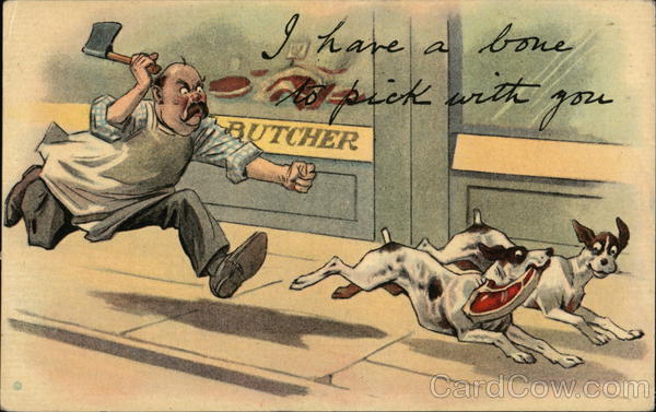 I Have a Bone to Pick With You Comic, Funny