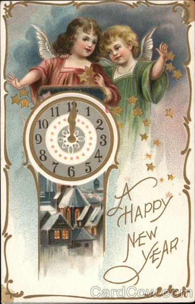 A Happy New Year Angels & Cherubs