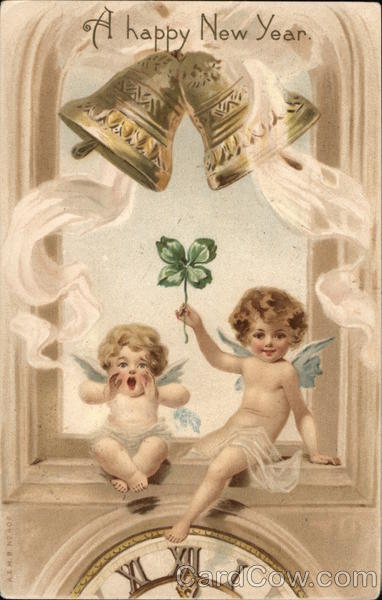 A Happy New Year Angels & Cherubs