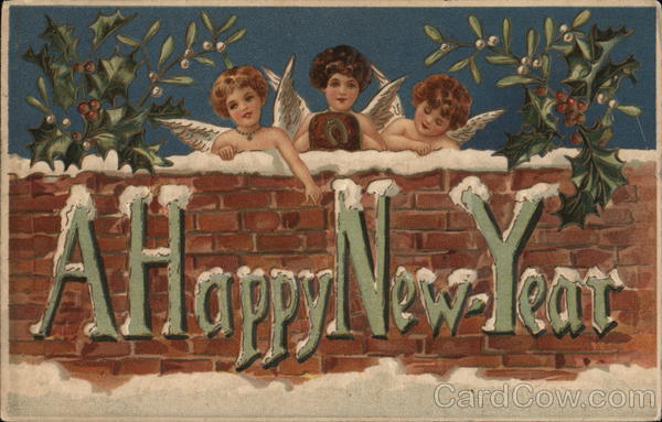 A Happy New Year Angels & Cherubs