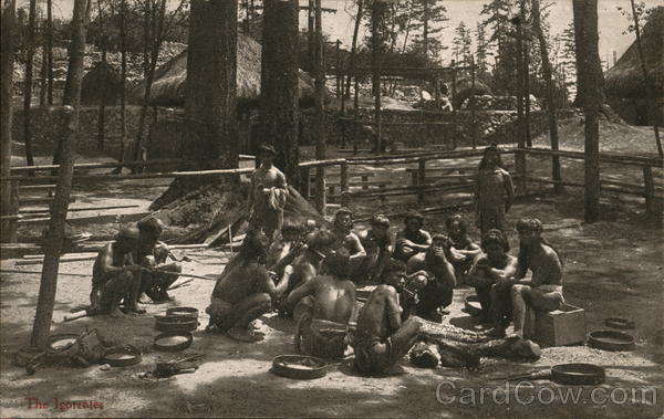 Igorrotes 1909 Alaska Yukon-Pacific Exposition