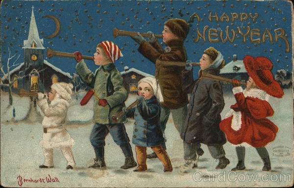 Children Playing Horns Bernhardt Wall