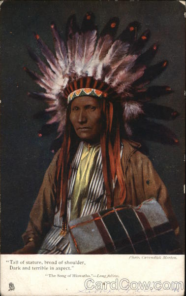 Sioux Indian Chief Cavendish Morton Native Americana