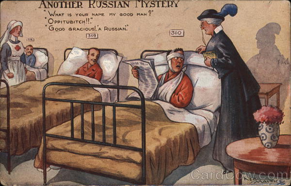 Another Russian Mystery Rez Maurice Comic, Funny