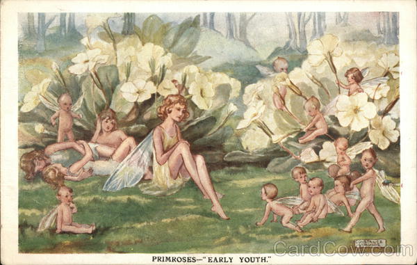 Primroses - Early Youth Constance Symonds Fantasy
