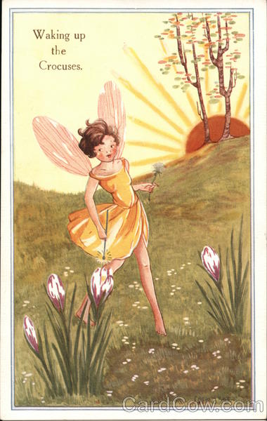 Waking Up The Crocuses Fantasy