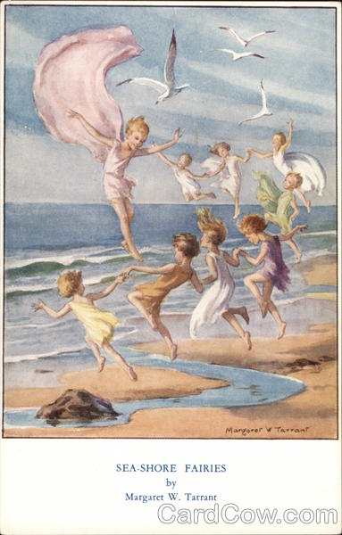 Sea-Shore Fairies Margaret W. Tarrant Fantasy