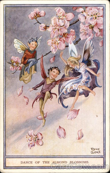 Pixie's in Flowering Tree Rene Cloke Fantasy