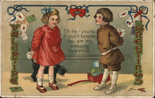 Valentine Greetings Children