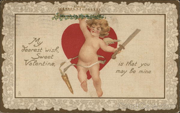 Cupid on Valentine's Day