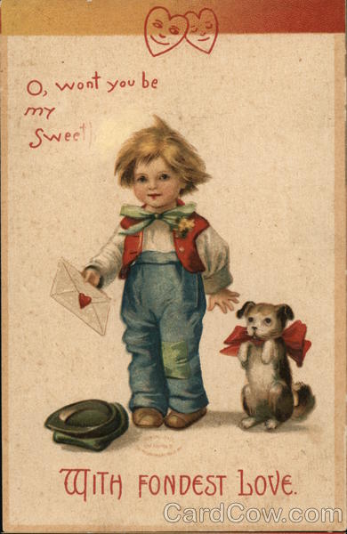 O, wont you be my sweet Ellen Clapsaddle With Children