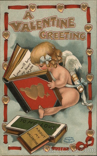 A Valentine Greeting Cupid