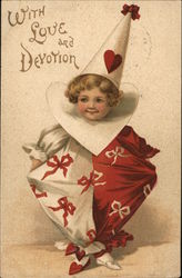 With Love and Devotion Postcard