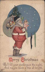 Merry Christmas Postcard