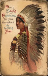 Many Moons of happiness for you throughout the coming Year. Postcard