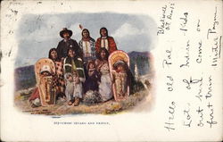 Chief Sevaro and Family Postcard