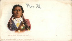 Apache Chief, James A Garfield Native Americana Postcard Postcard Postcard