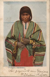 "Wanita Redbird" Native Americana Postcard Postcard Postcard