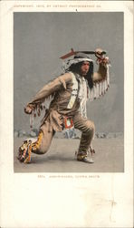 Arrowmaker, Ojibwa Brave Postcard