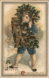 A Joyful Christmas Postcard