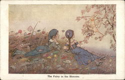 The Fairy In The Blossom Fantasy Postcard Postcard