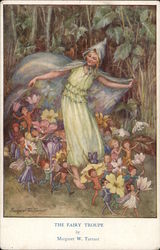 The Fairy Troupe Fantasy Postcard Postcard