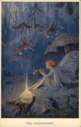 The Enchantress Fantasy Postcard Postcard