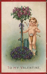 To My Valentine Postcard