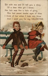 To My Valentine Postcard