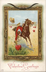 Valentine Greetings Postcard