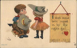 Valentine's Day Children Bernhardt Wall Postcard Postcard Postcard