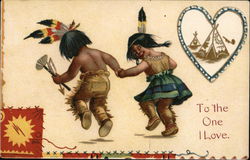 To the One I Love Postcard