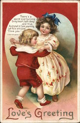 Love's Greeting Children Postcard Postcard Postcard