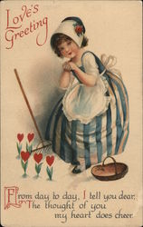 Love's Greeting Children Ellen Clapsaddle Postcard Postcard Postcard