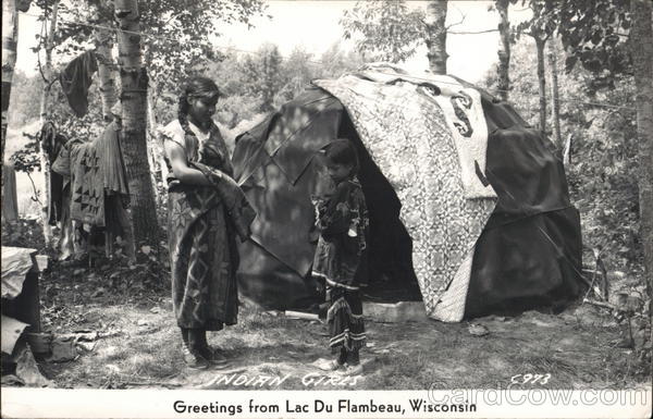 Indian Girls Lac Du Flambeau Wisconsin